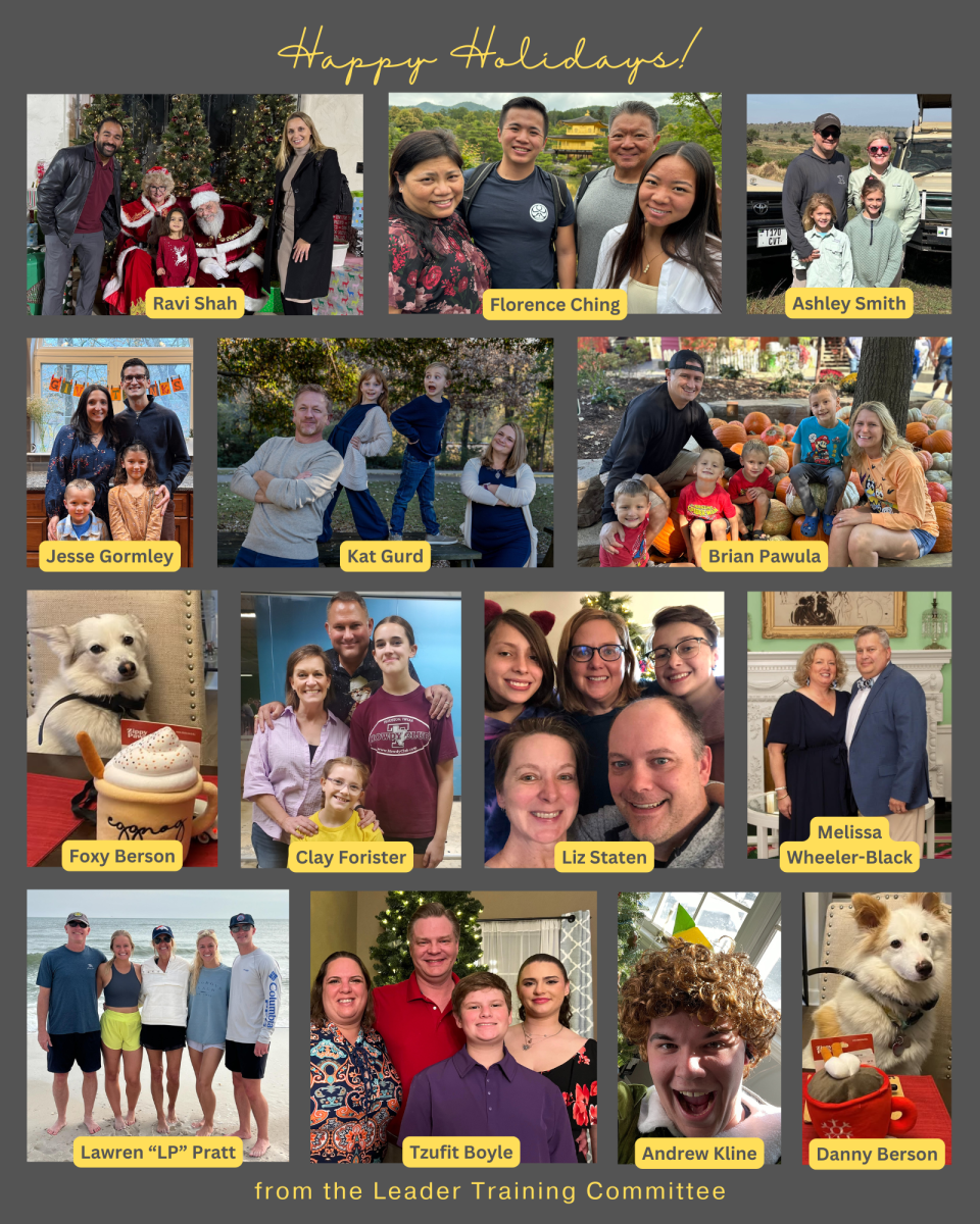 Collage of LTC Members and their families